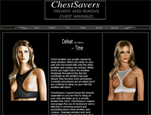 Tablet Screenshot of chestsavers.com